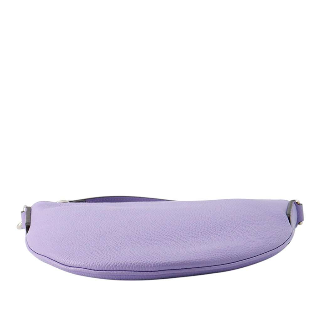 Gucci Mini Calfskin Web B Crossbody Purple Leather Very good condition - Inside View