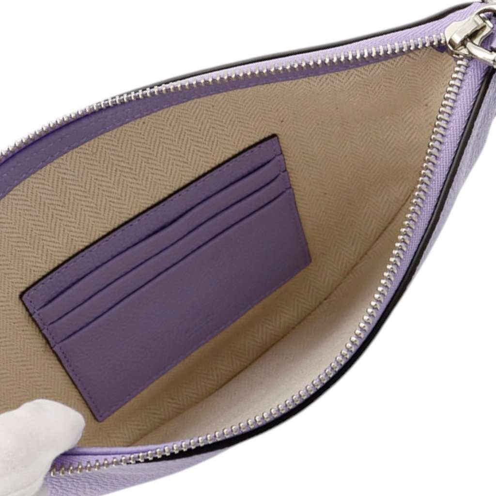 Gucci Mini Calfskin Web B Crossbody Purple Leather Very good condition - Model View