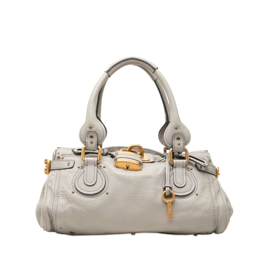 Chloé Leather Paddington Handbag MultiColor Leather Very good condition - Front View