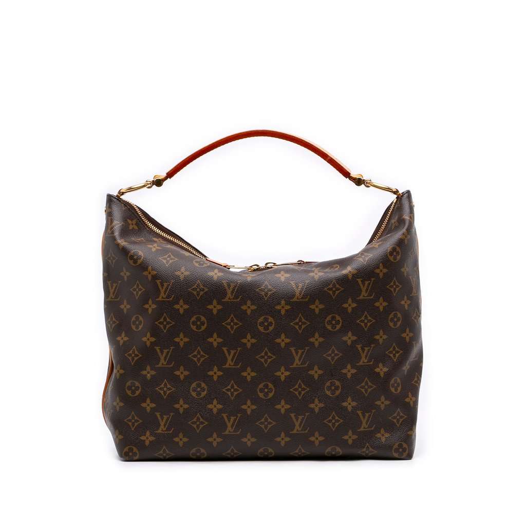 Louis Vuitton Monogram Sully MM Brown Very good - Front View