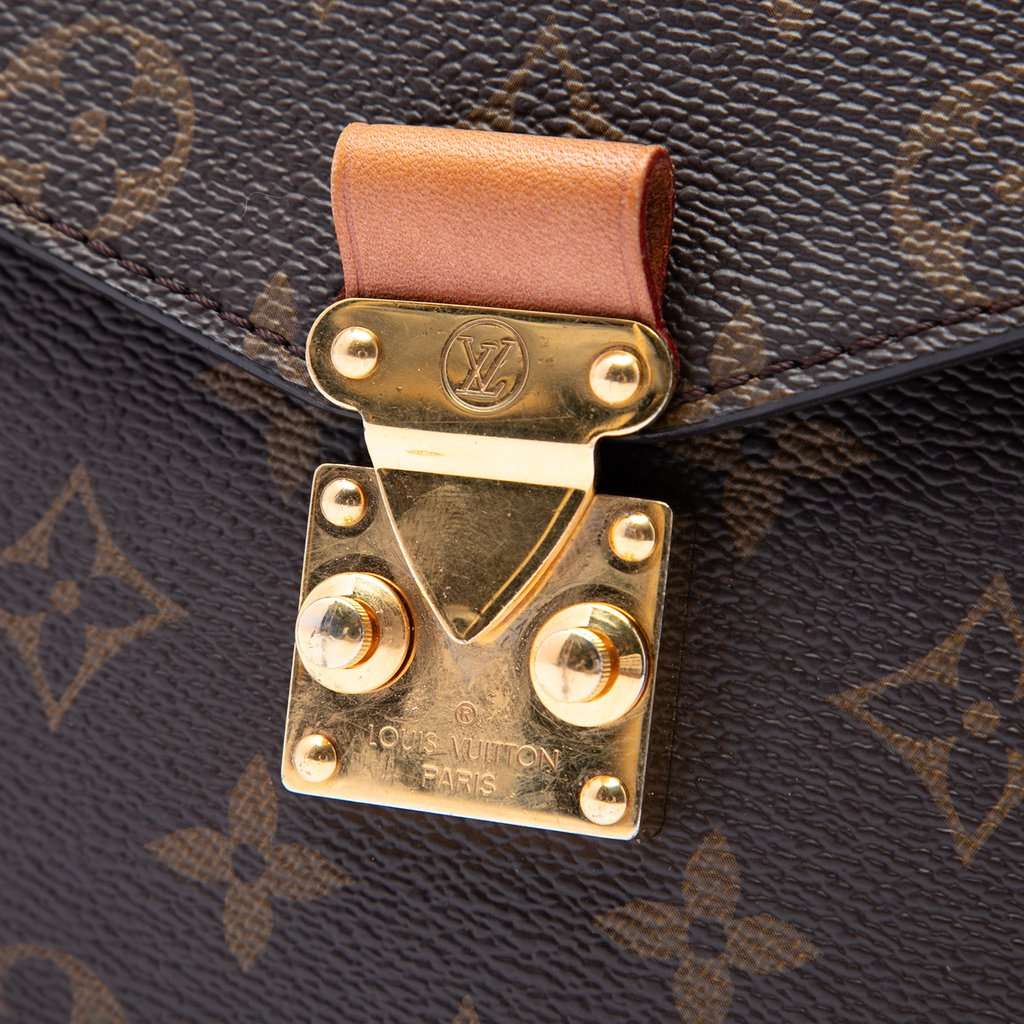 Louis Vuitton Monogram Pochette Metis Brown Very good - Box View