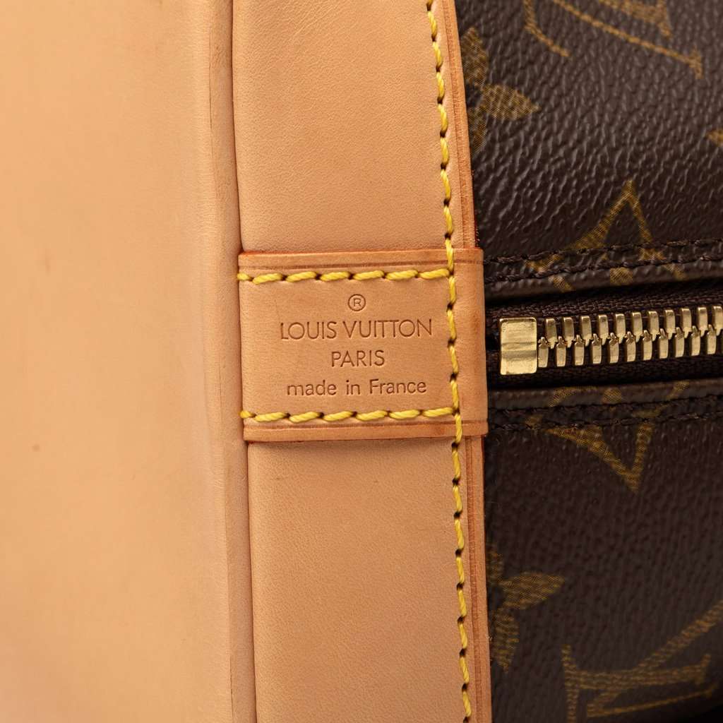 Louis Vuitton Monogram Alma PM Brown Very good condition - Box View