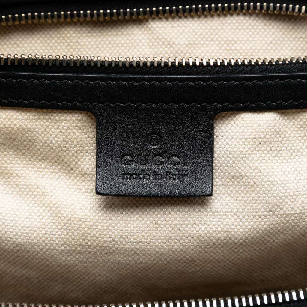 Gucci Medium GG Supreme Italian Flag Joy Boston Bag Beige Very good condition - Box View