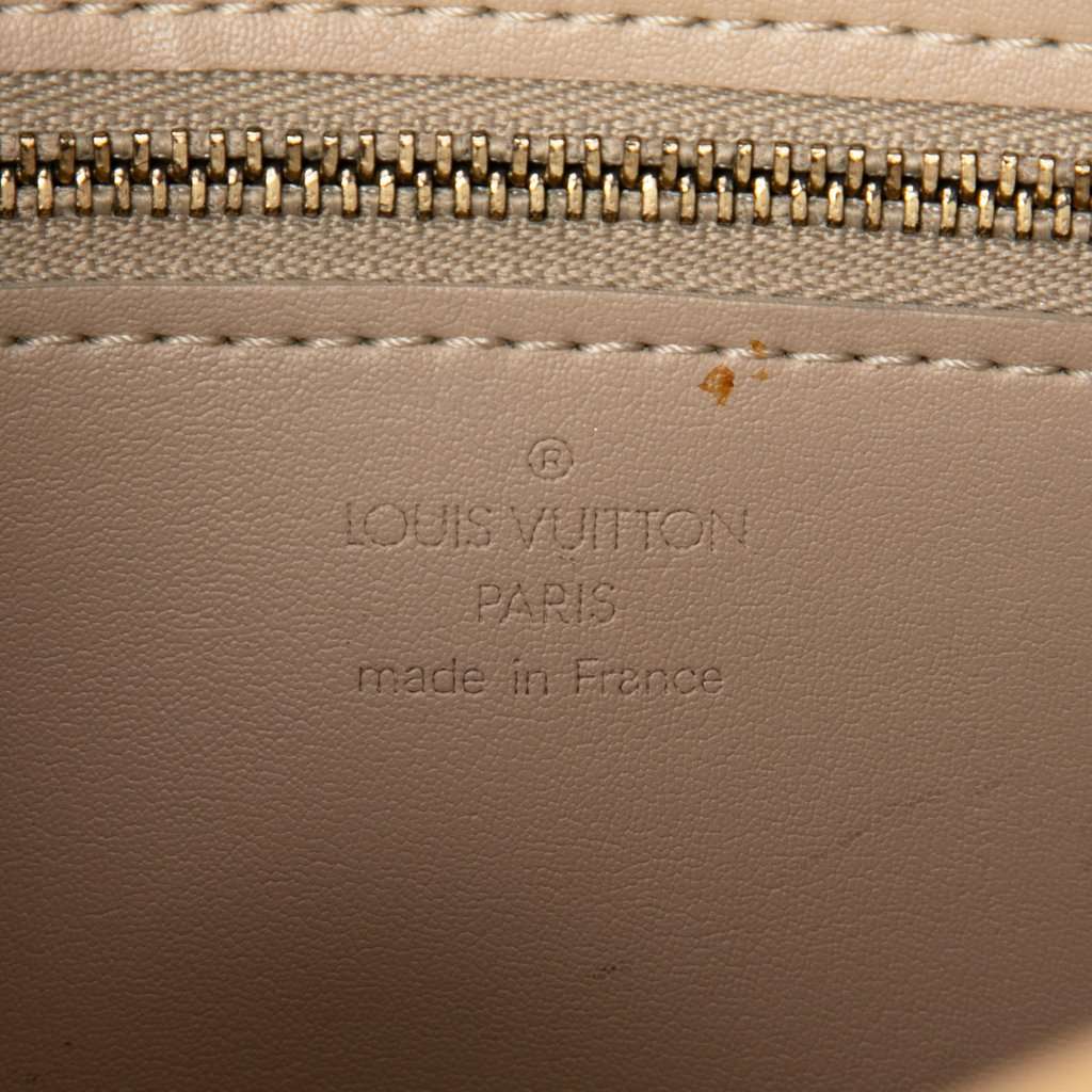 Louis Vuitton Monogram Vernis Christie GM Brown Leather Very good condition - Box View
