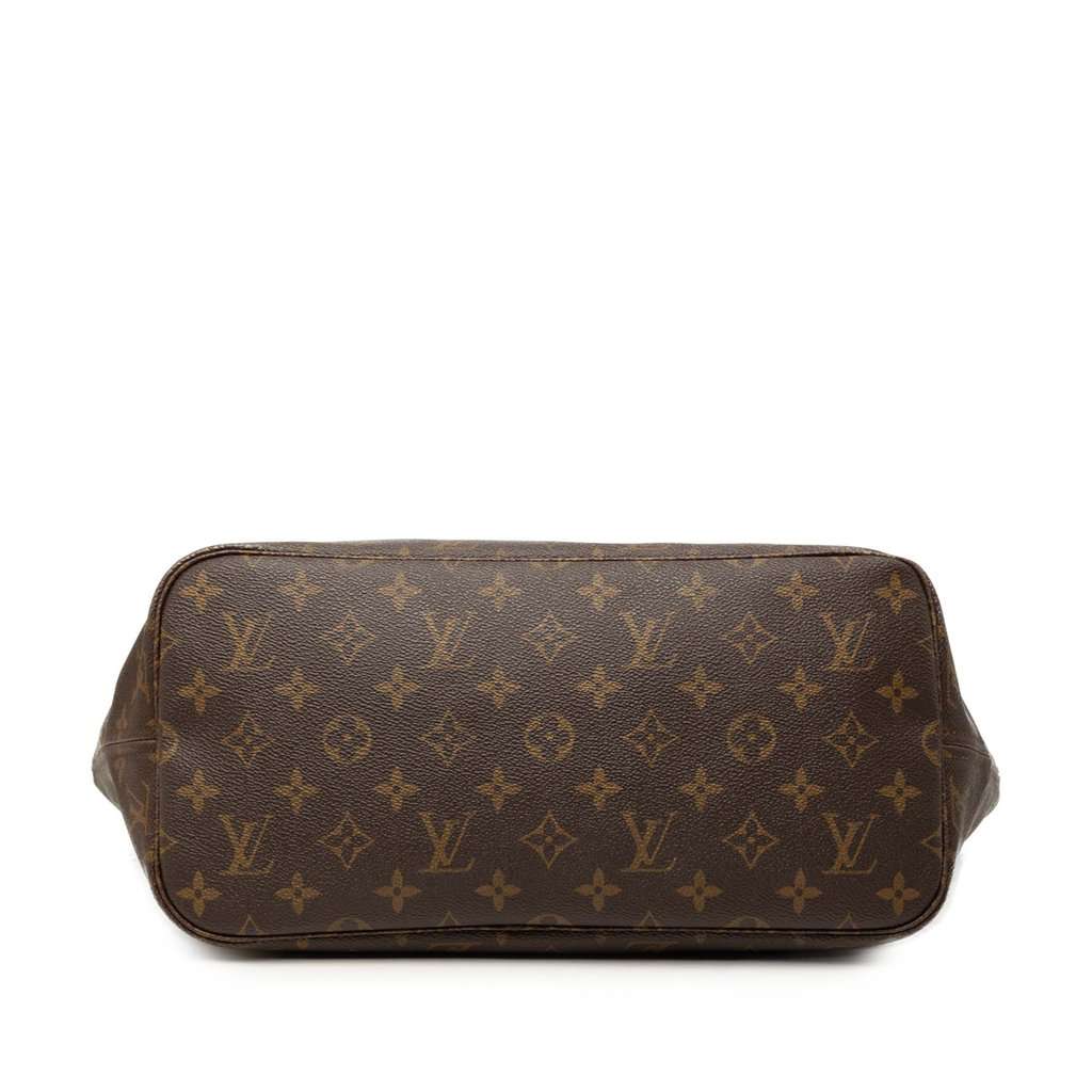 Louis Vuitton Monogram Neverfull MM Brown Good - Inside View