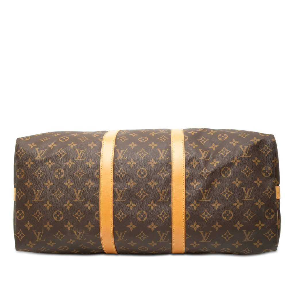 Louis Vuitton Monogram Keepall Bandouliere 50 Brown Very good condition - Inside View