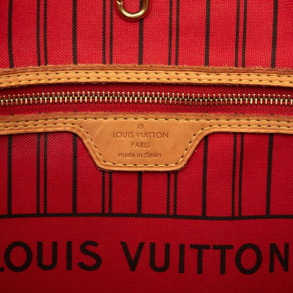 Louis Vuitton Monogram Neverfull MM Brown Very good condition - Box View