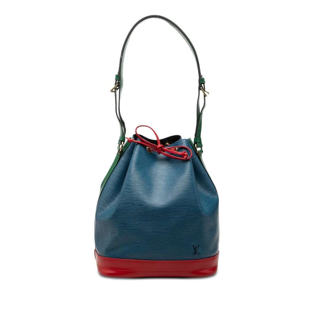 Louis Vuitton Epi Noe Tricolor GM Blue Leather Very good condition - Front View