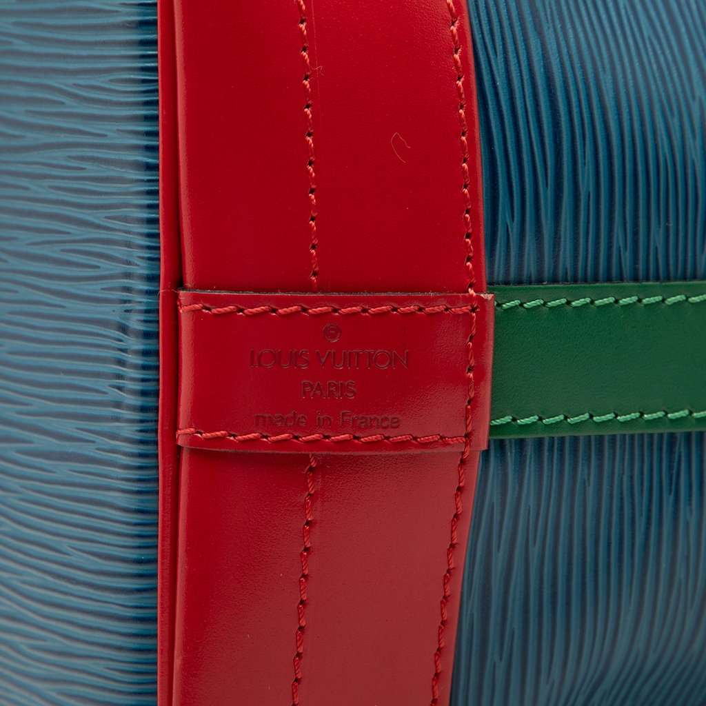 Louis Vuitton Epi Noe Tricolor GM Blue Leather Very good condition - Box View