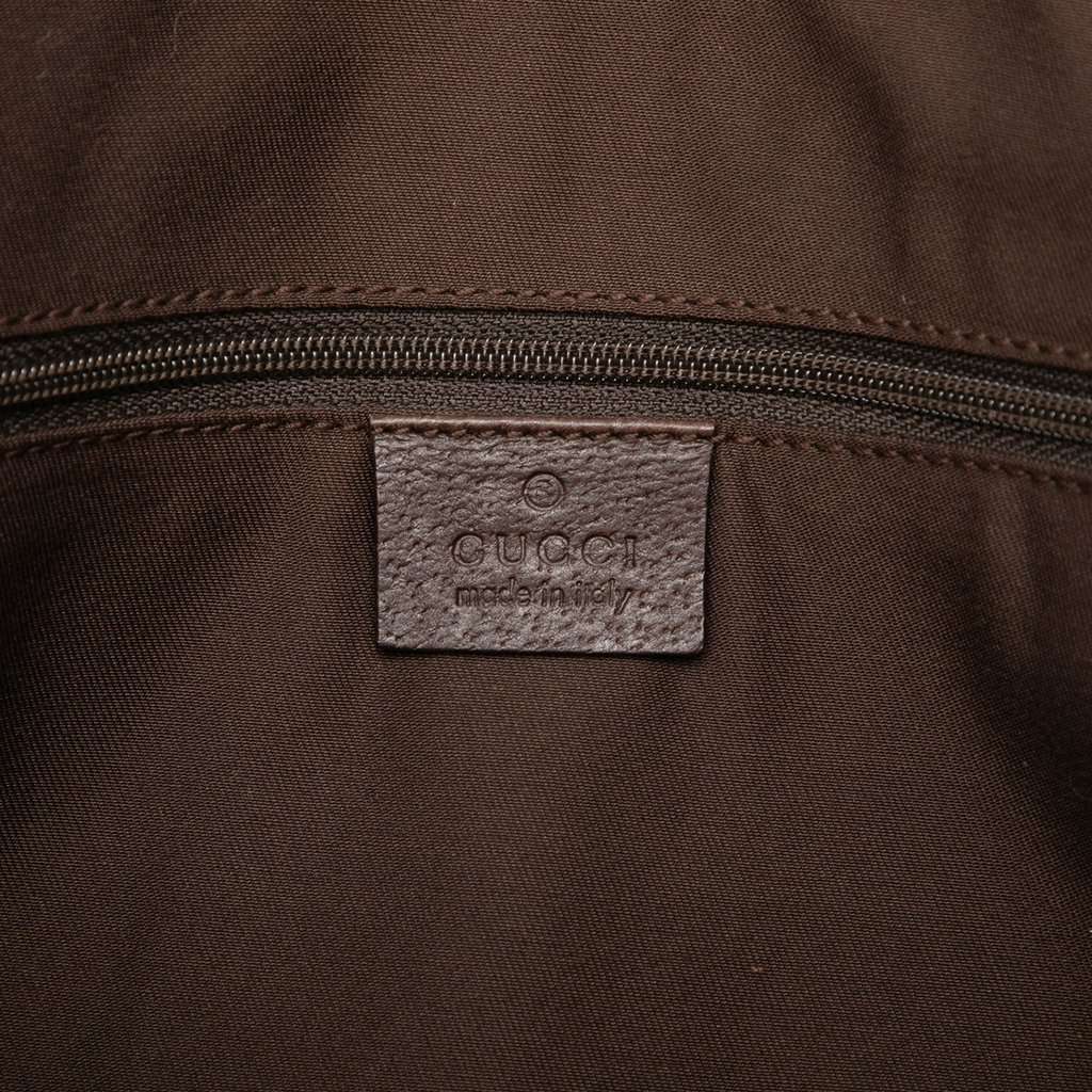 Gucci GG Canvas Web Pop Tote Beige Very good - Box View