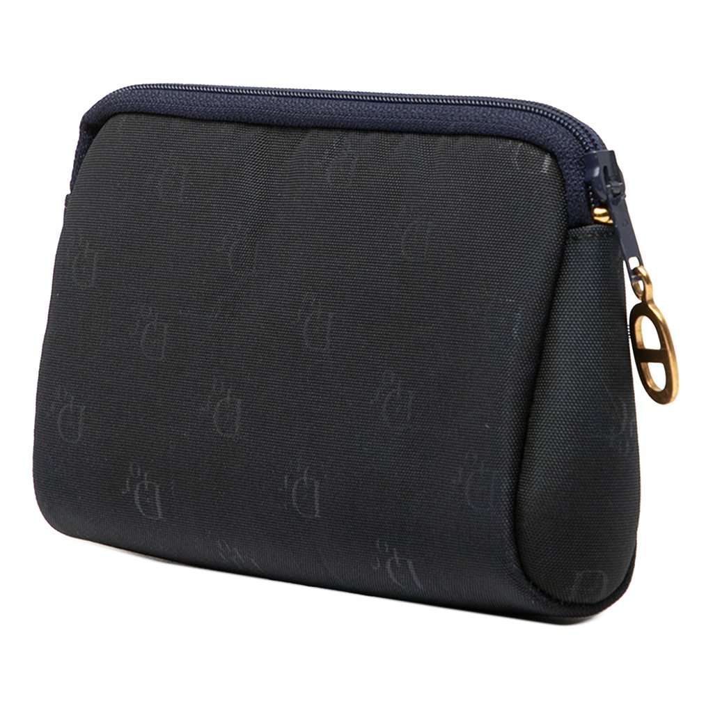 Dior Canvas Logo Pouch Blue Very good condition - Back View