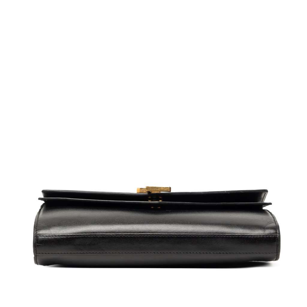 Saint Laurent Leather Monogram Sulpice Wallet on Chain Black Leather Very good - Inside View