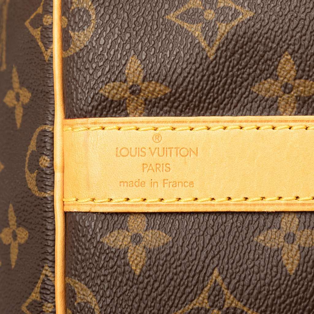 Louis Vuitton Monogram Keepall Bandouliere 55 Brown Very good - Box View