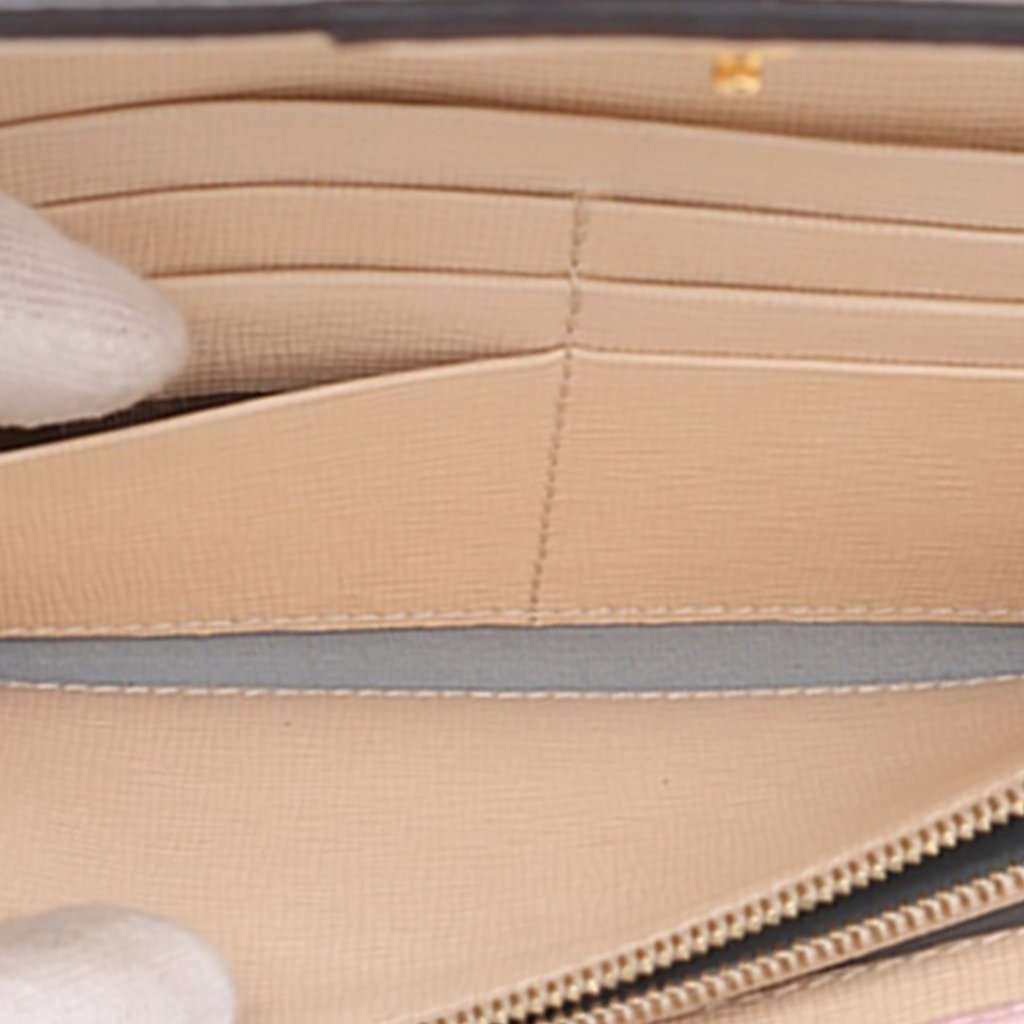 Fendi Studded Leather Monster Eyes Tube Wallet On Chain Pink Leather Very good - Box View