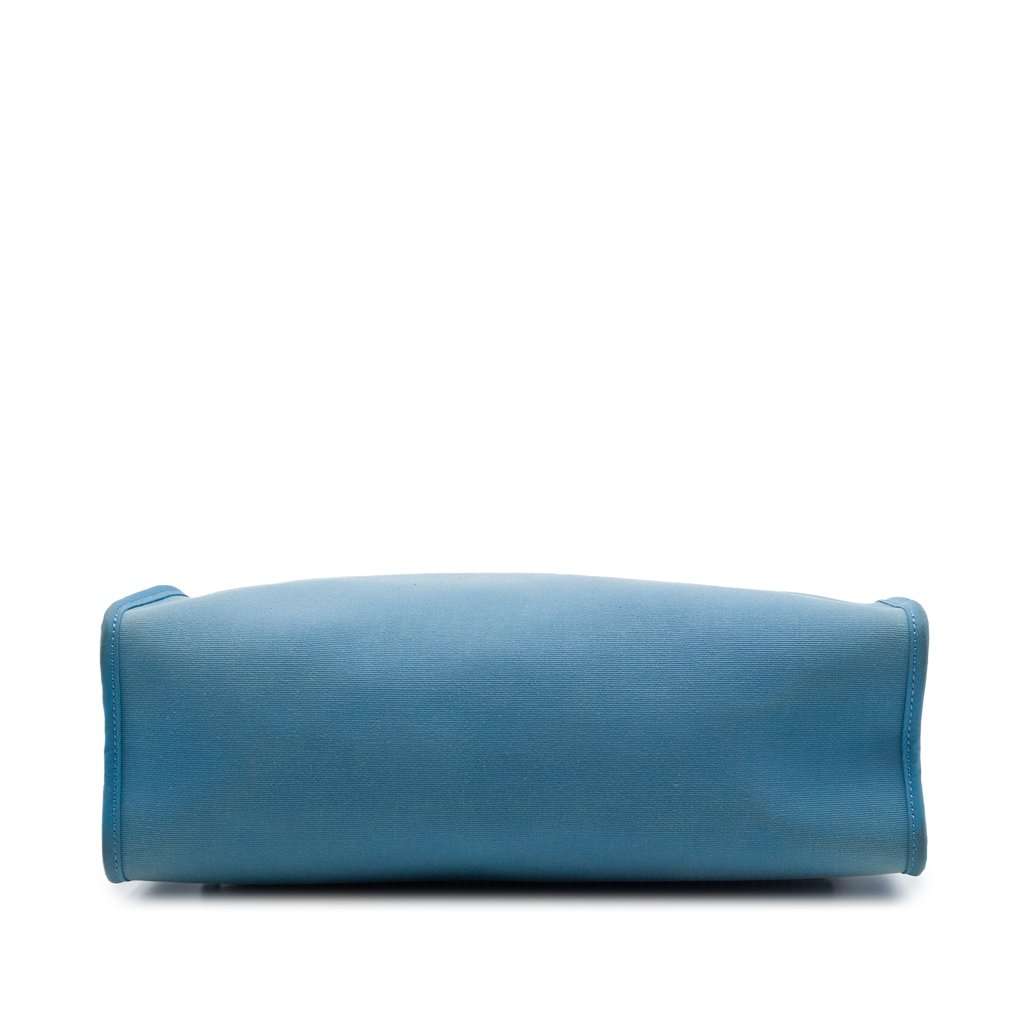 Hermès Toile Herbag Zip 31 Blue Very good - Inside View