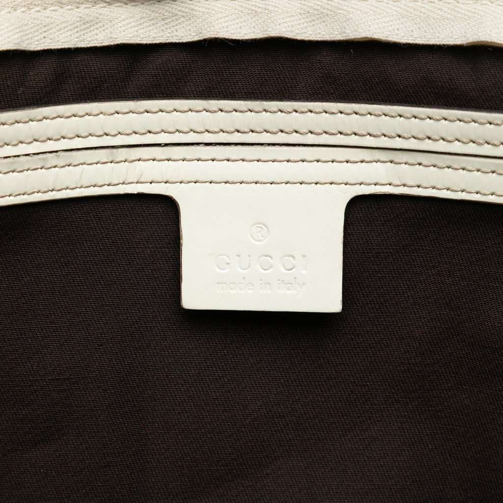 Gucci Medium GG Supreme Joy Boston Bag Beige Very good condition - Box View