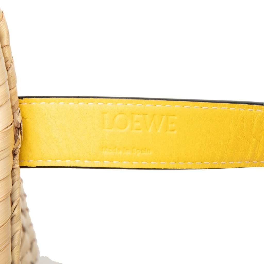 Loewe Small Palm Leaf Basket Tote Beige Very good condition - Box View