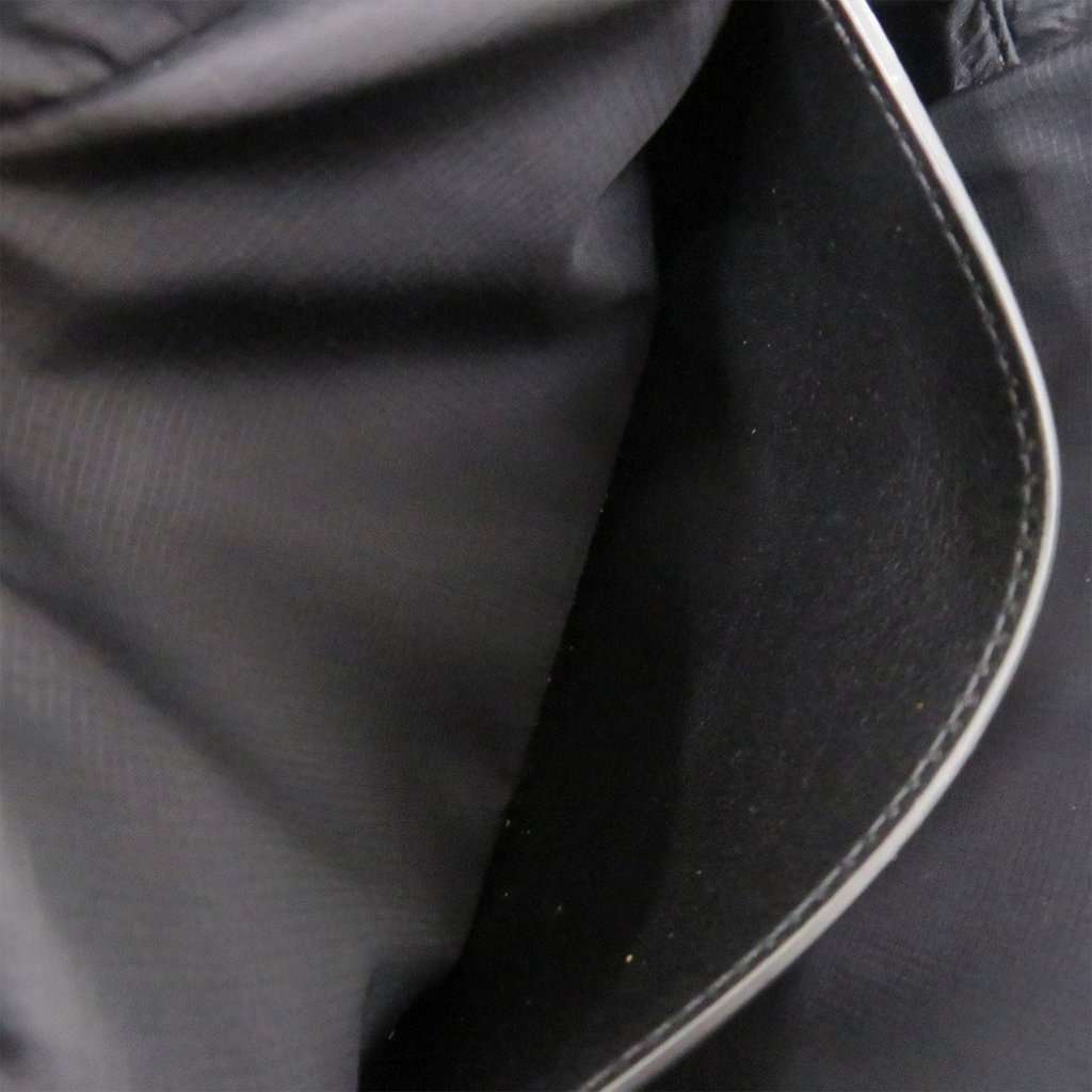 Burberry Econyl Nylon Logo Bum Bag Black Very good condition - Model View