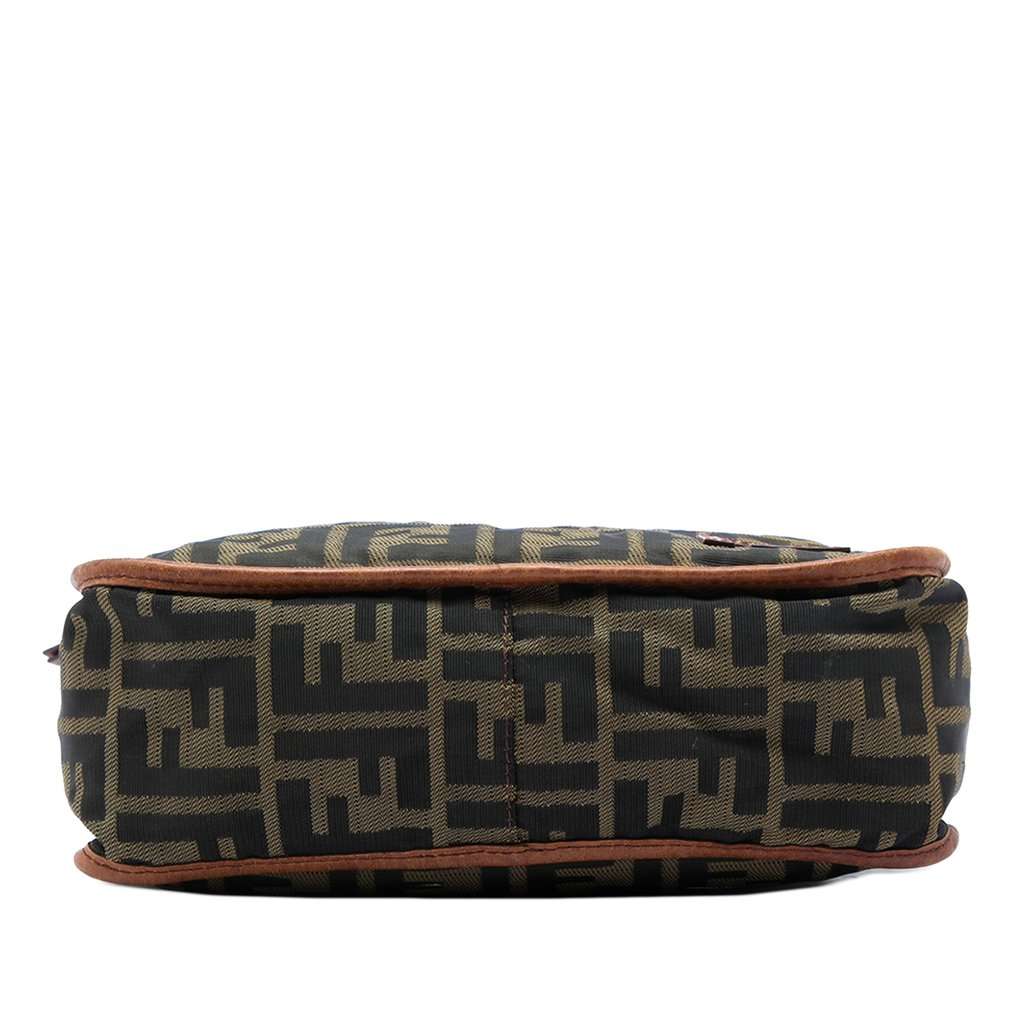 Fendi Zucca Canvas Crossbody Black Very good condition - Inside View
