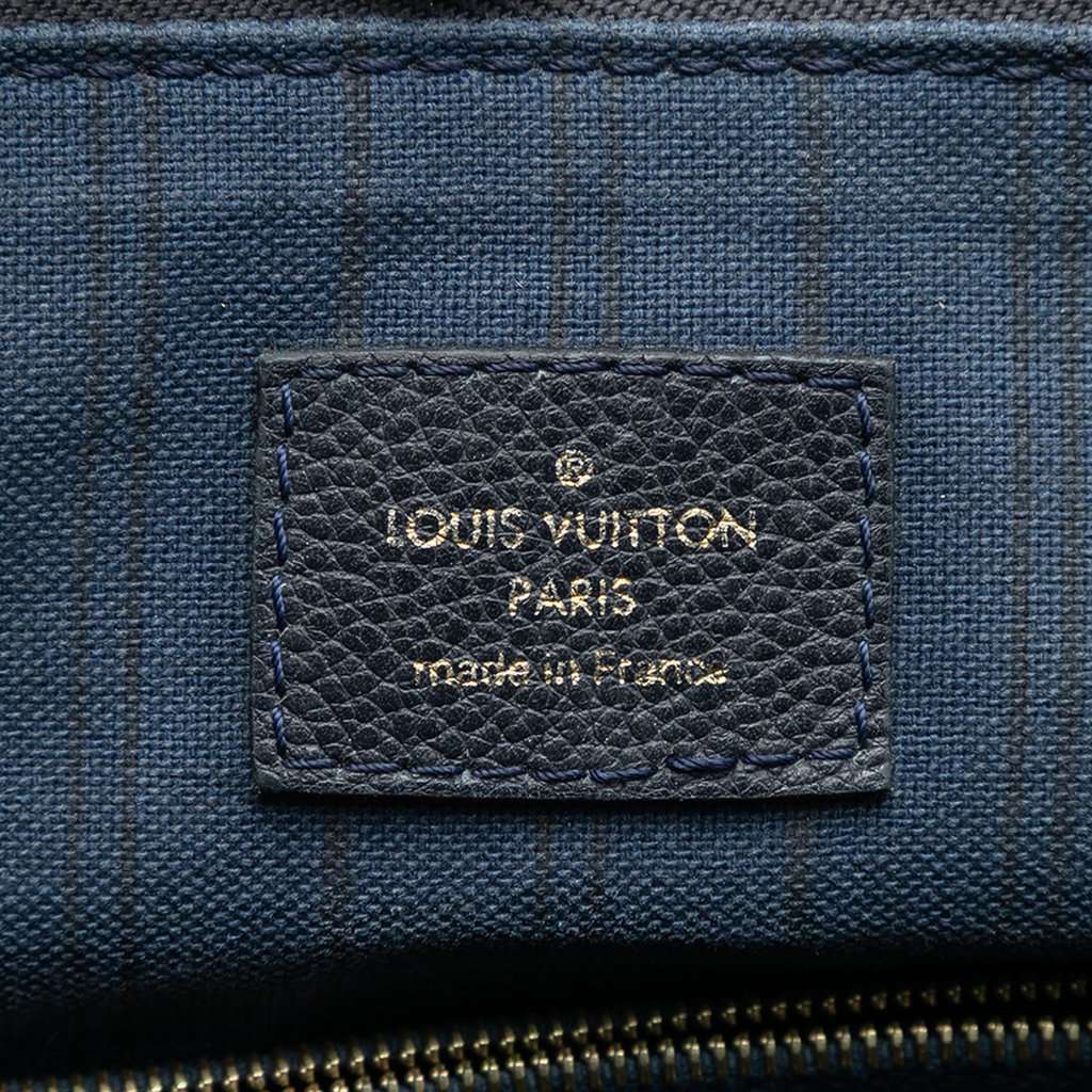 Louis Vuitton Monogram Empreinte Lumineuse PM Blue Leather Very good condition - Box View