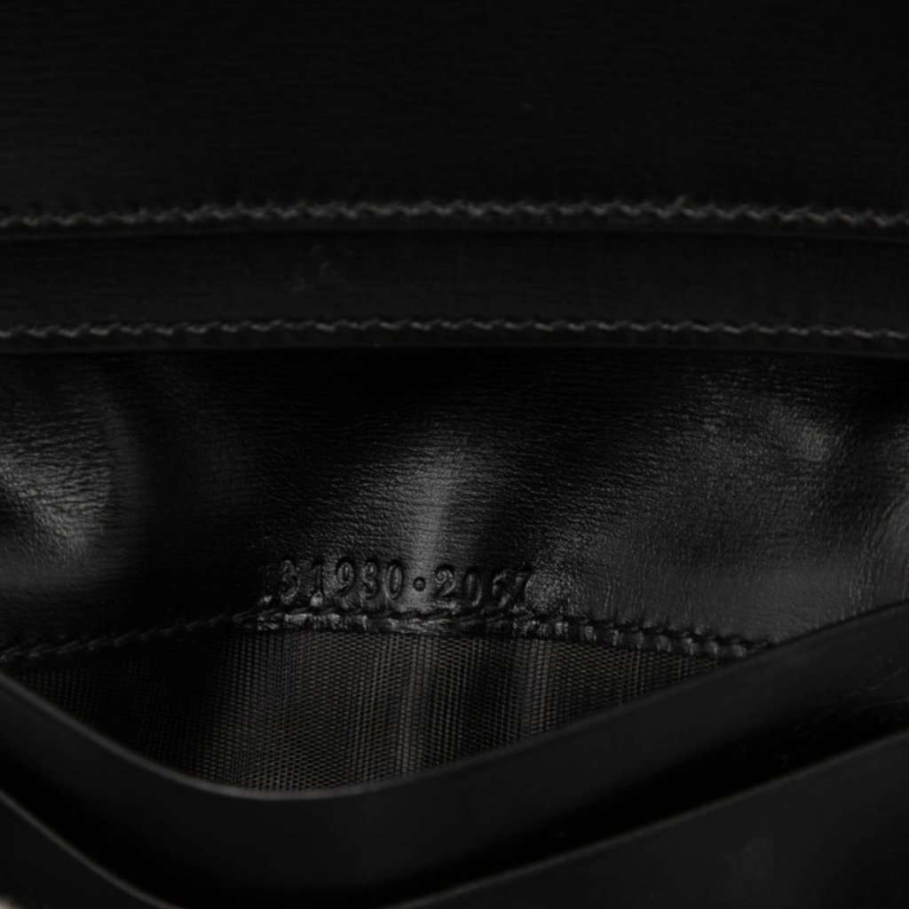 Gucci GG Canvas Web Bifold Card Holder Black Very good condition - Box View