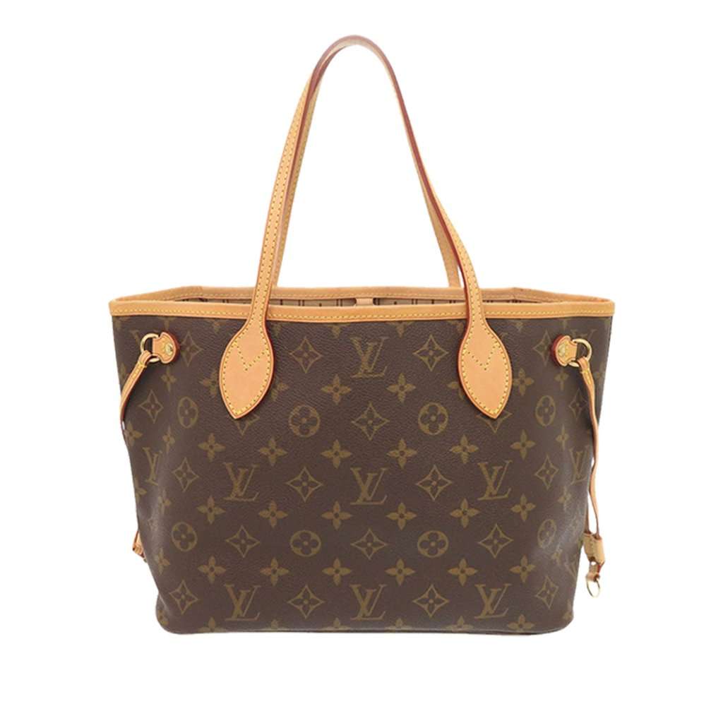 Louis Vuitton Monogram Neverfull PM Brown Very good condition - Back View