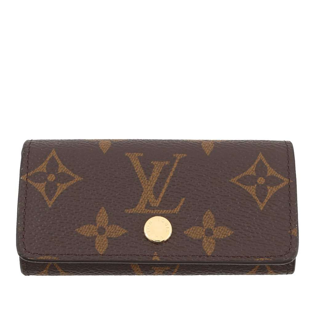 Louis Vuitton Monogram Multicles 4 Key Holder Brown Very good condition - Front View