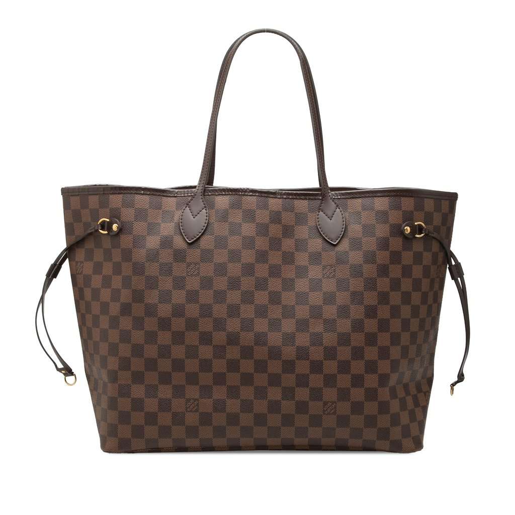 Louis Vuitton Damier Ebene Neverfull GM Brown Very good condition - Front View