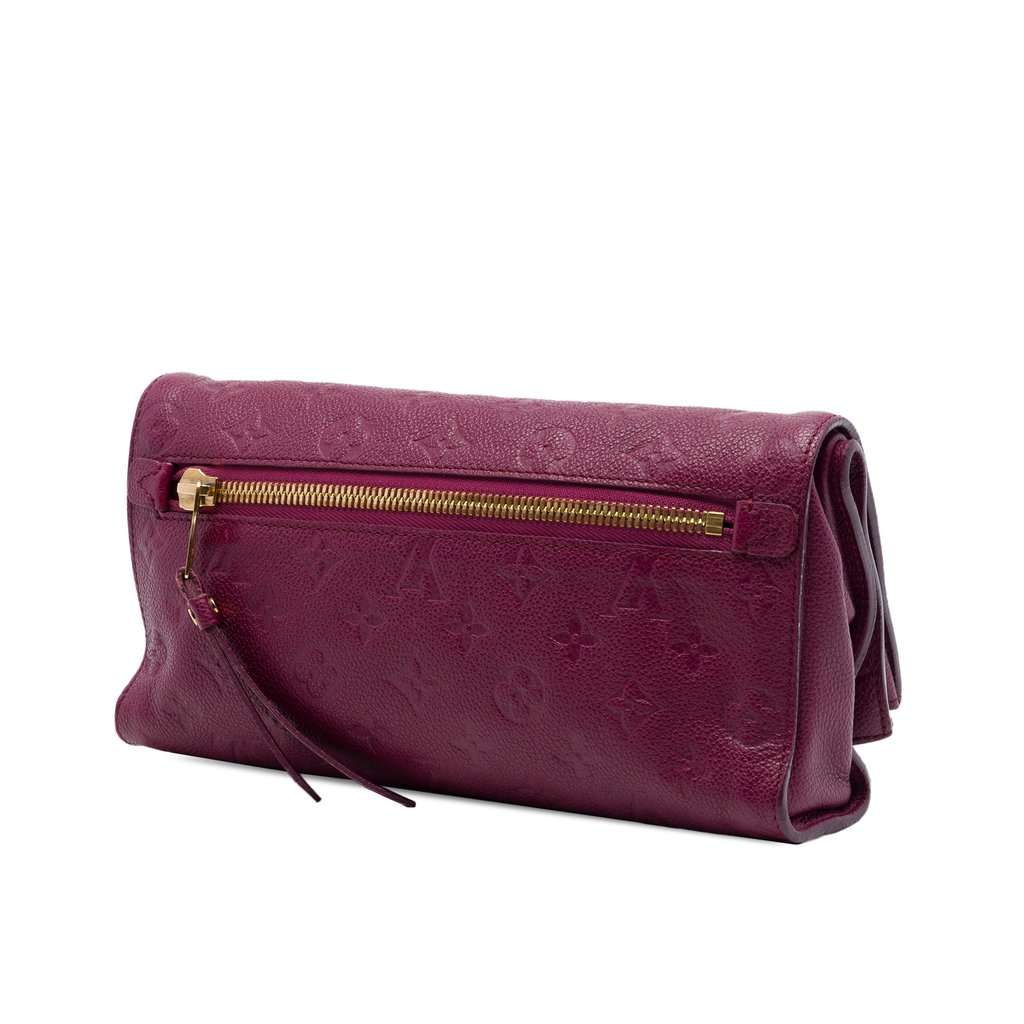 Louis Vuitton Monogram Empreinte Petillante Purple Leather Very good condition - Back View
