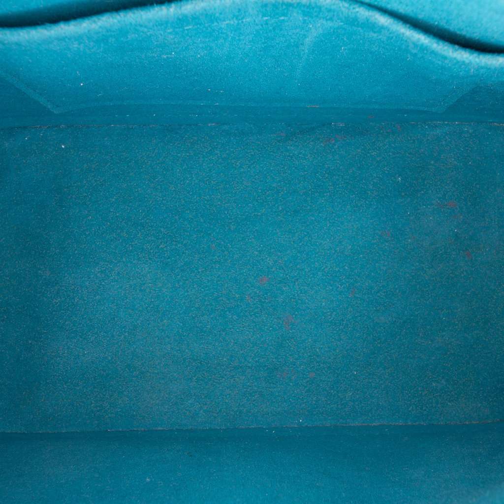 Louis Vuitton Epi Alma BB Blue Leather Very good - Model View