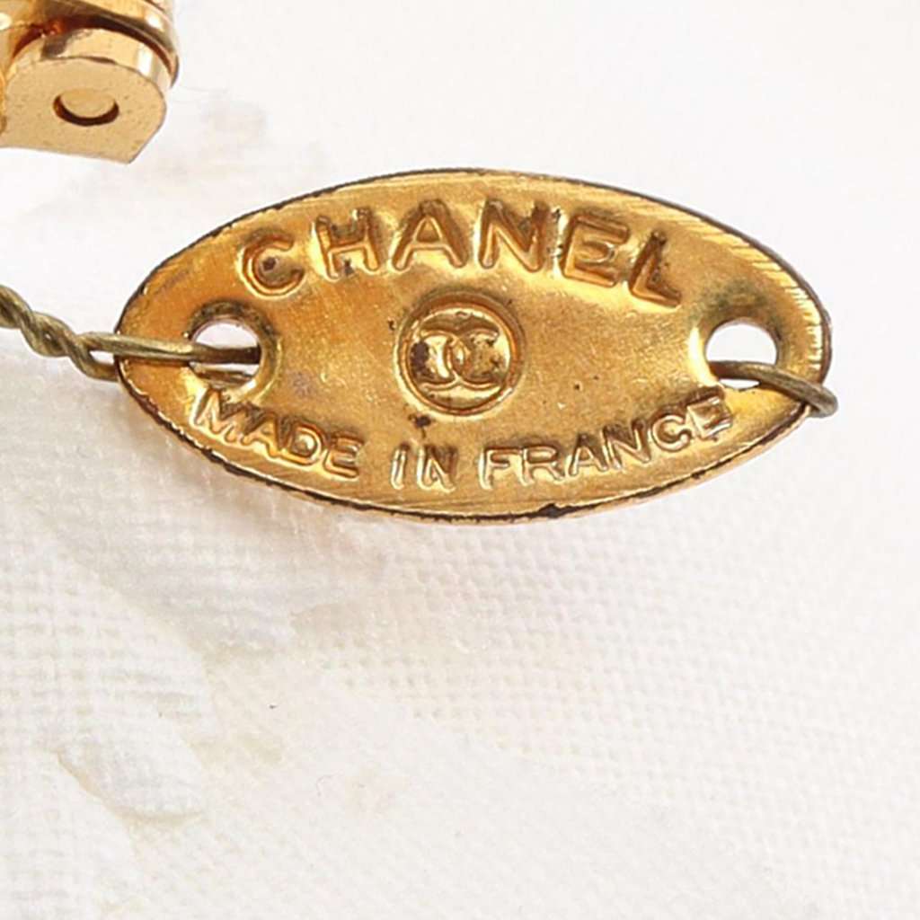 Chanel Canvas Camellia Brooch White Very good condition - Inside View