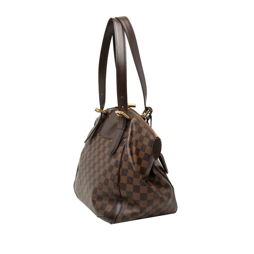 Louis Vuitton Damier Ebene Verona MM Brown Very good - Back View