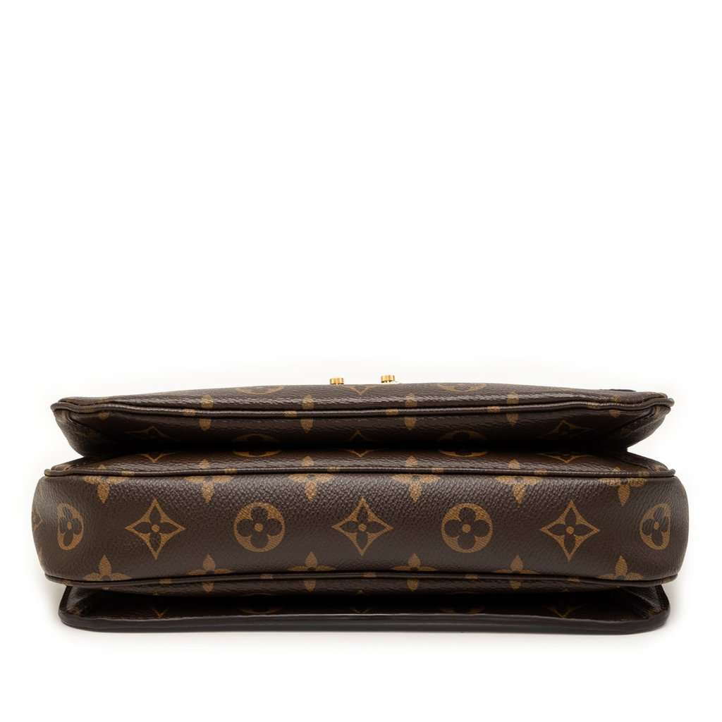 Louis Vuitton Monogram Pochette Metis Brown Very good - Inside View