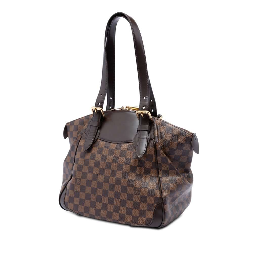 Louis Vuitton Damier Ebene Verona MM Brown Very good condition - Back View