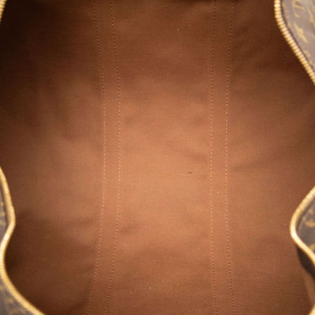 Louis Vuitton Monogram Keepall Bandouliere 55 Brown Good condition - Model View