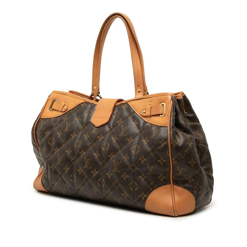 Louis Vuitton Monogram Etoile Shopper Brown Very good - Back View