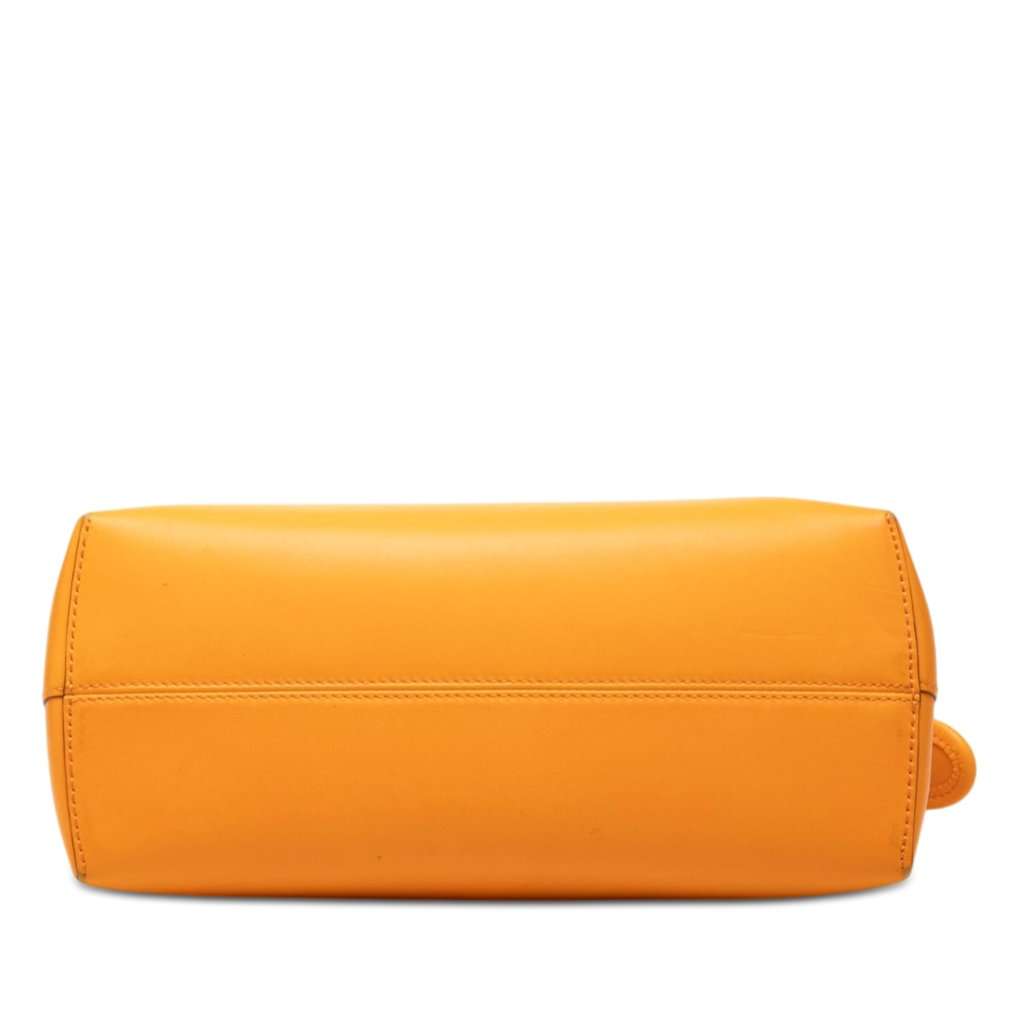 Fendi Medium Leather By The Way Satchel Orange Leather Very good condition - Inside View