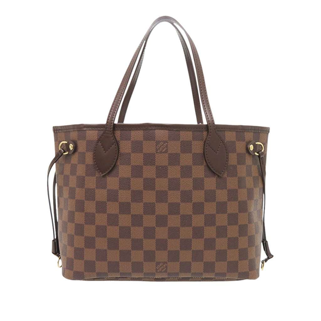 Louis Vuitton Damier Ebene Neverfull PM Brown Very good condition - Back View