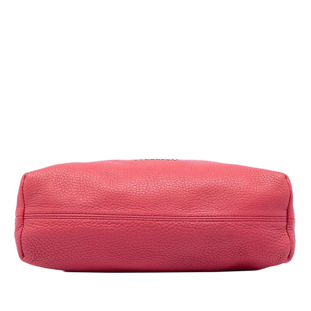 Burberry Grained Calfskin Leah Crossbody Pink Leather Very good condition - Inside View