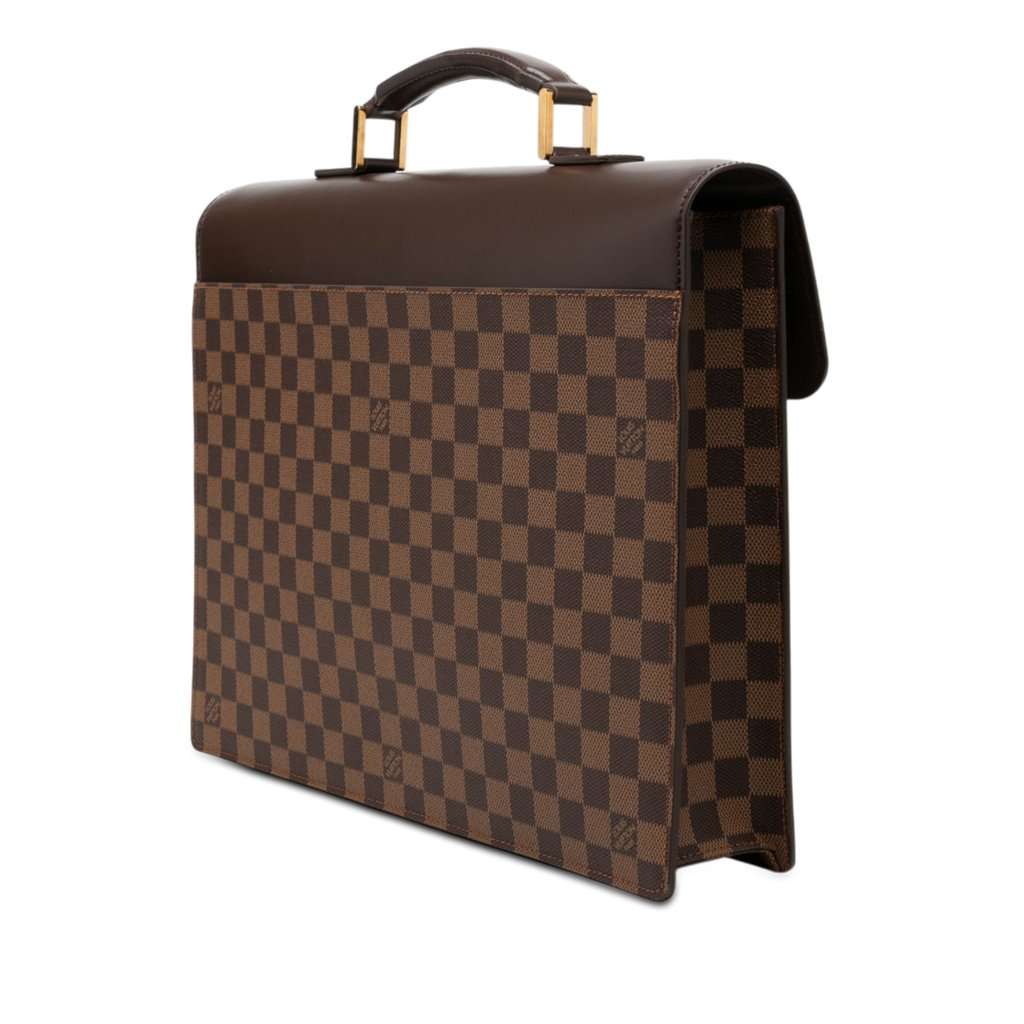 Louis Vuitton Damier Ebene Altona PM Brown Very good condition - Back View