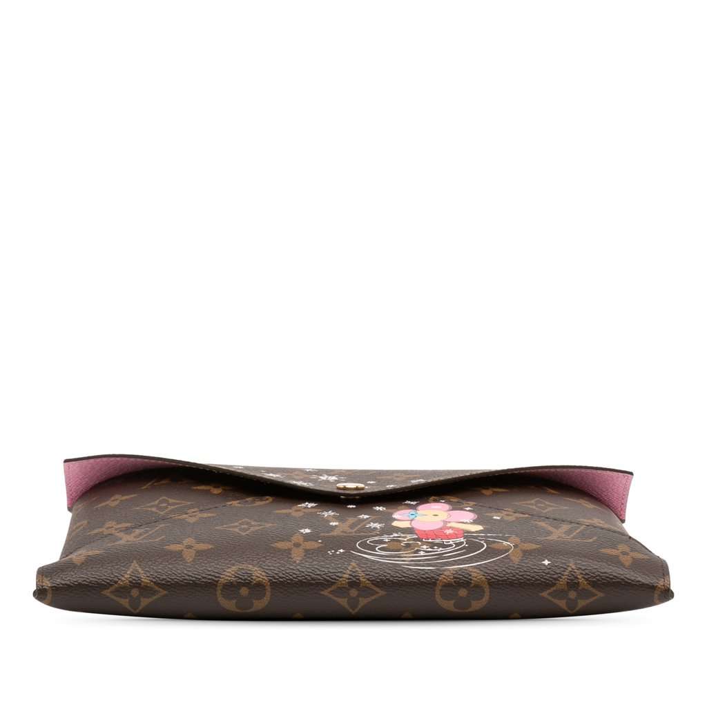 Louis Vuitton Monogram Christmas Animation Vivienne Kirigami Pochette Set Brown Very good - Inside View