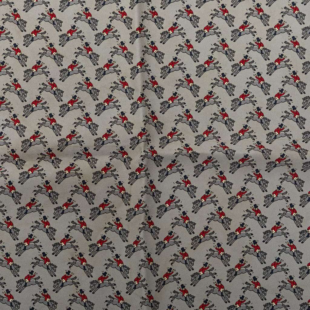 Hermès Rodeo Silk Scarf 40 MultiColor Very good - Back View