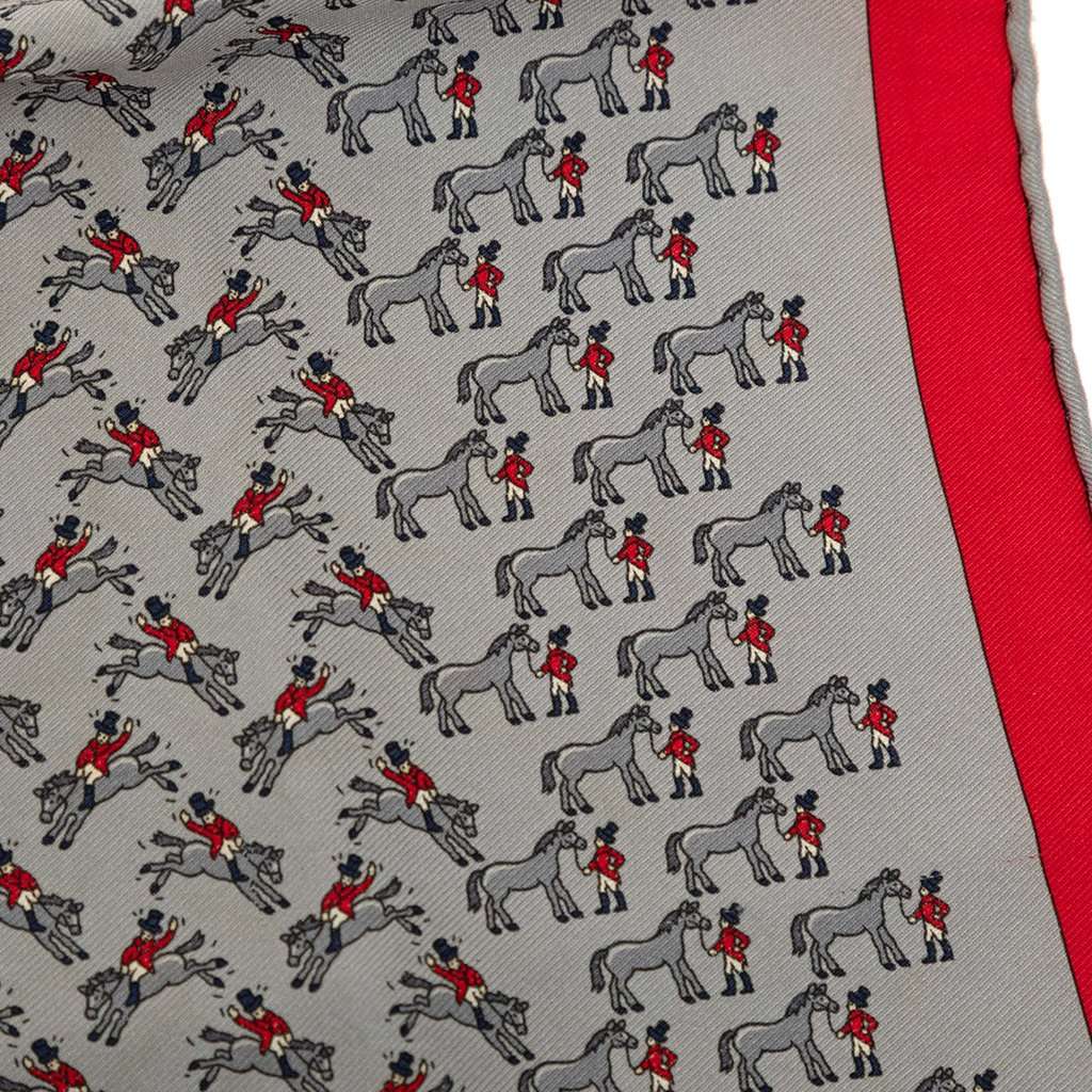 Hermès Rodeo Silk Scarf 40 MultiColor Very good - Inside View