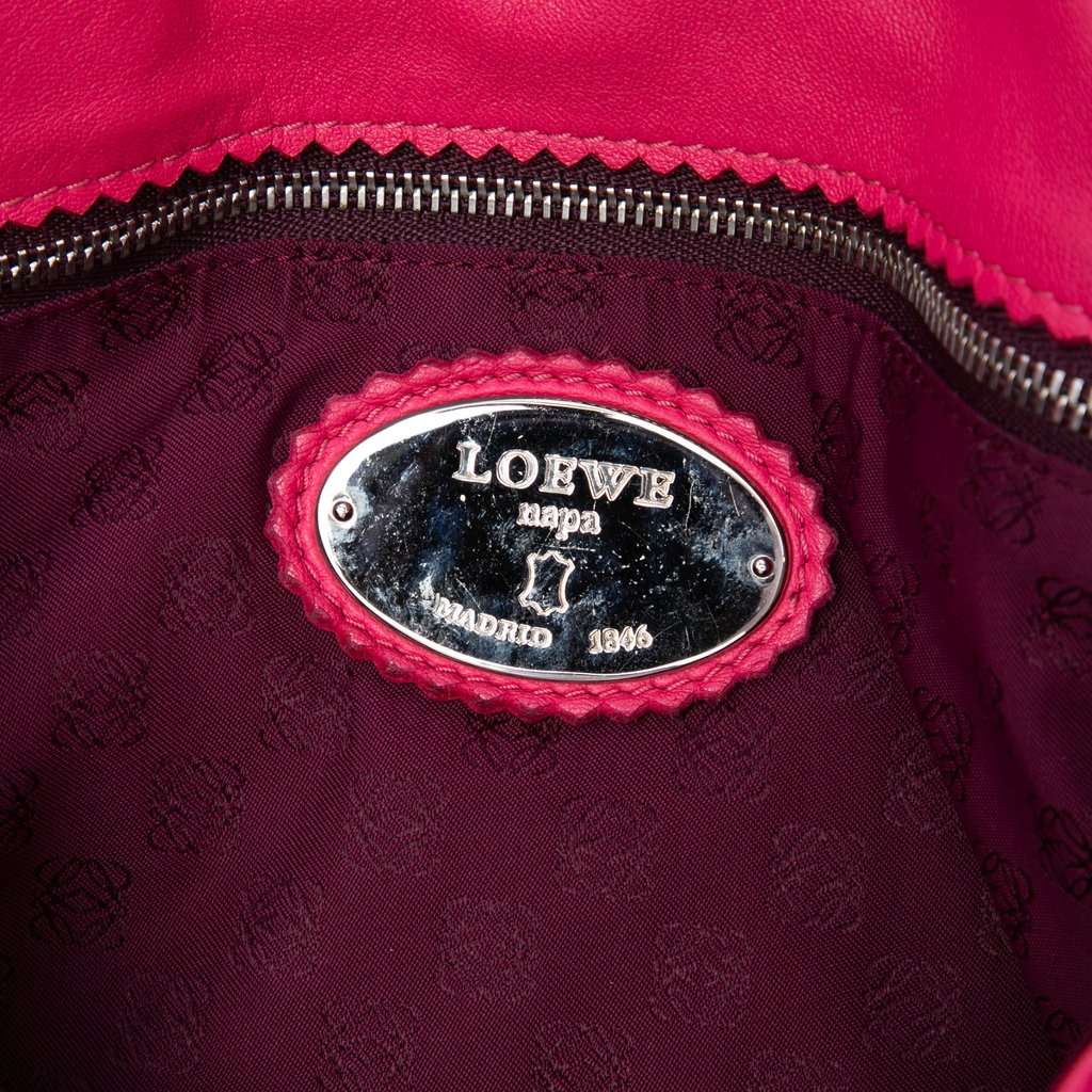 LOEWE Bicolor Nappa Flamenco Tassel 30 Crossbody Pink Leather Very good - Box View