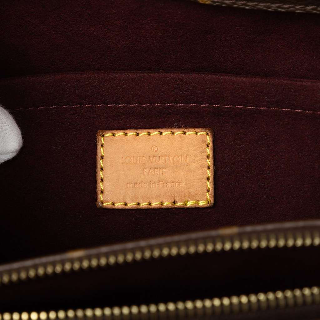 Louis Vuitton Monogram Montaigne GM Brown Very good - Box View