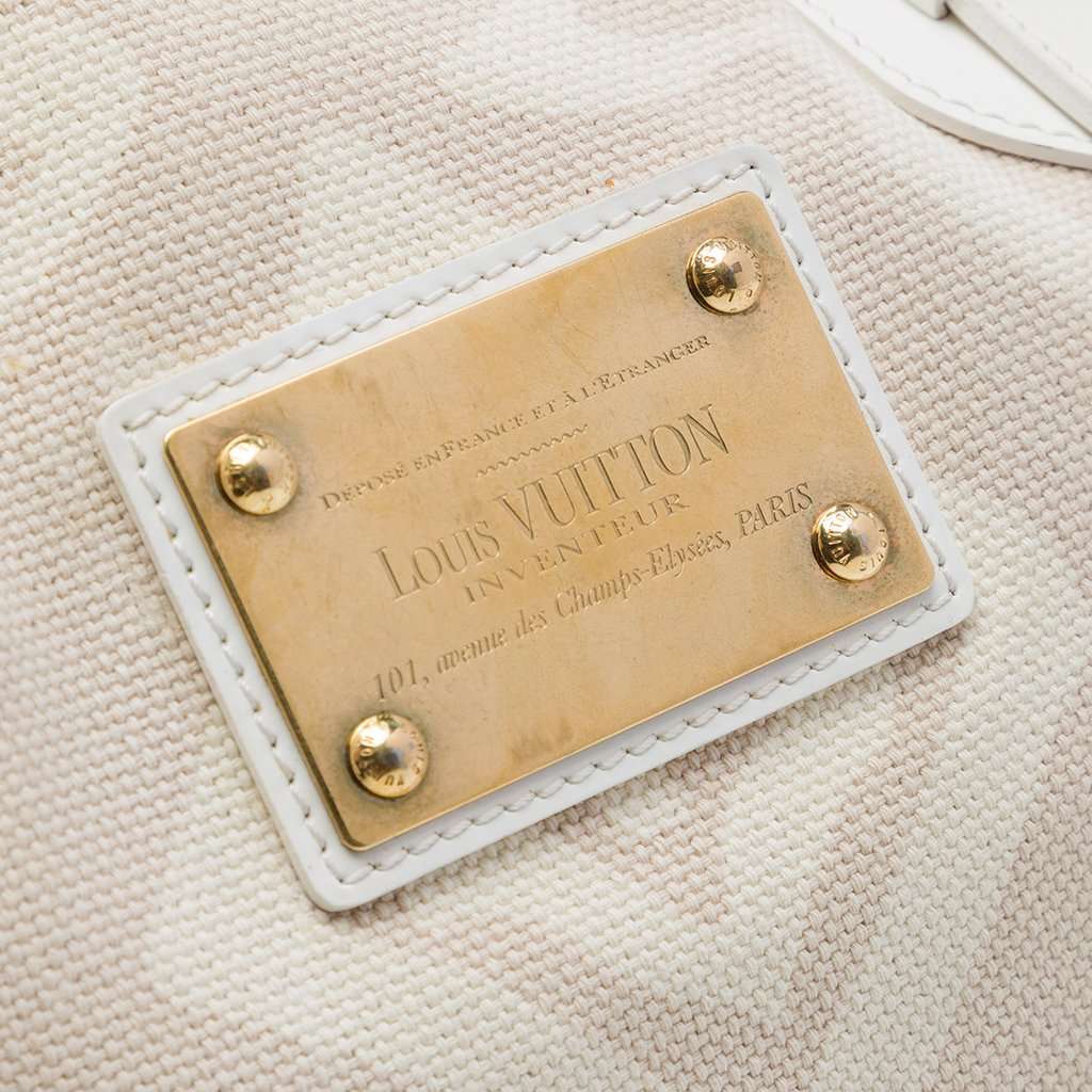 Louis Vuitton Monogram Tahitienne Cabas PM Beige Very good - Box View
