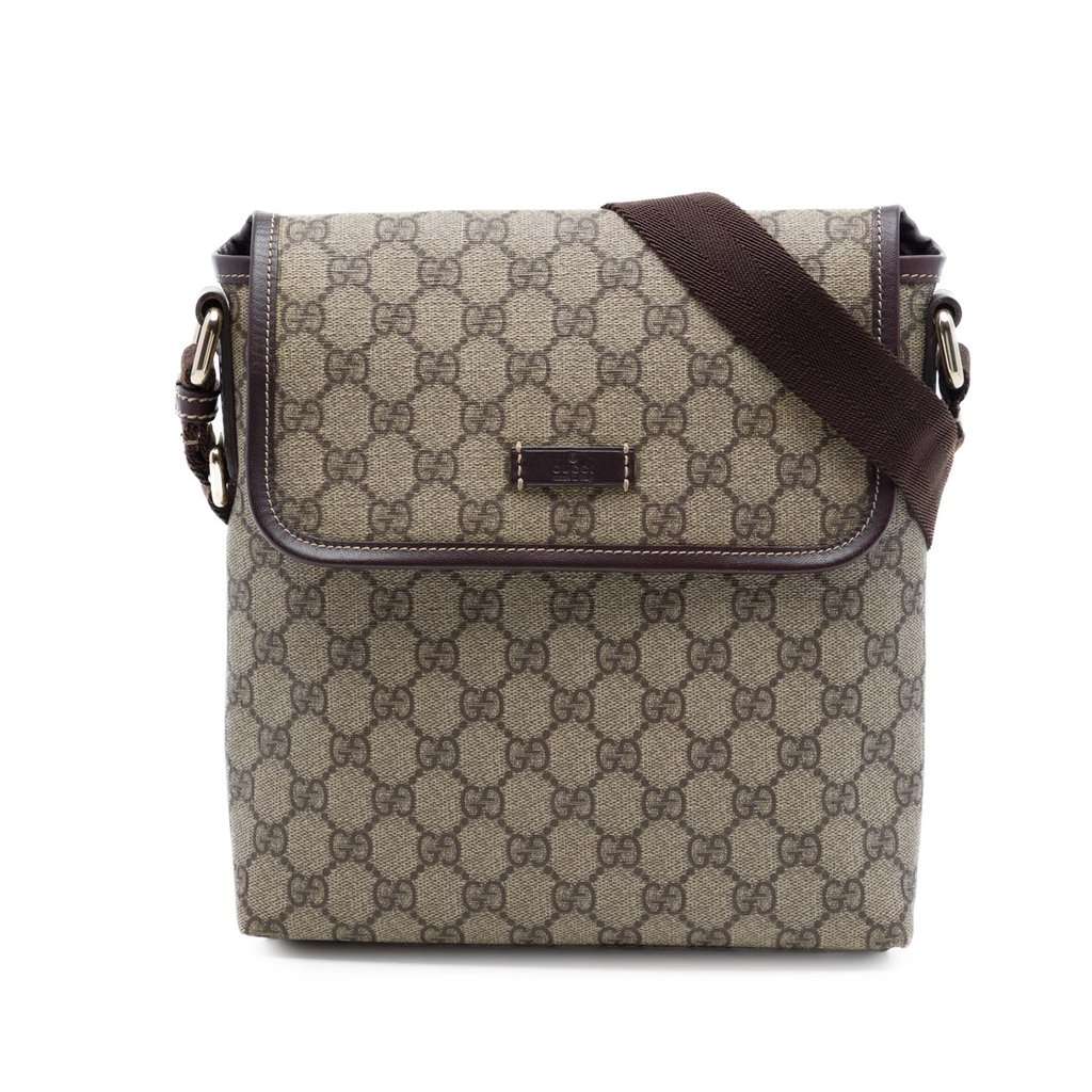 Gucci GG Supreme Crossbody Beige Very good condition - Front View