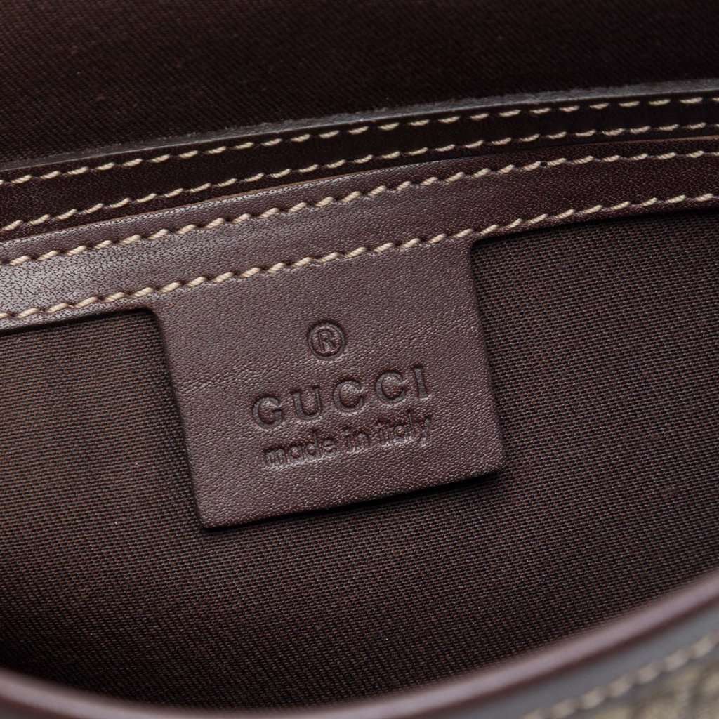 Gucci GG Supreme Crossbody Beige Very good condition - Box View