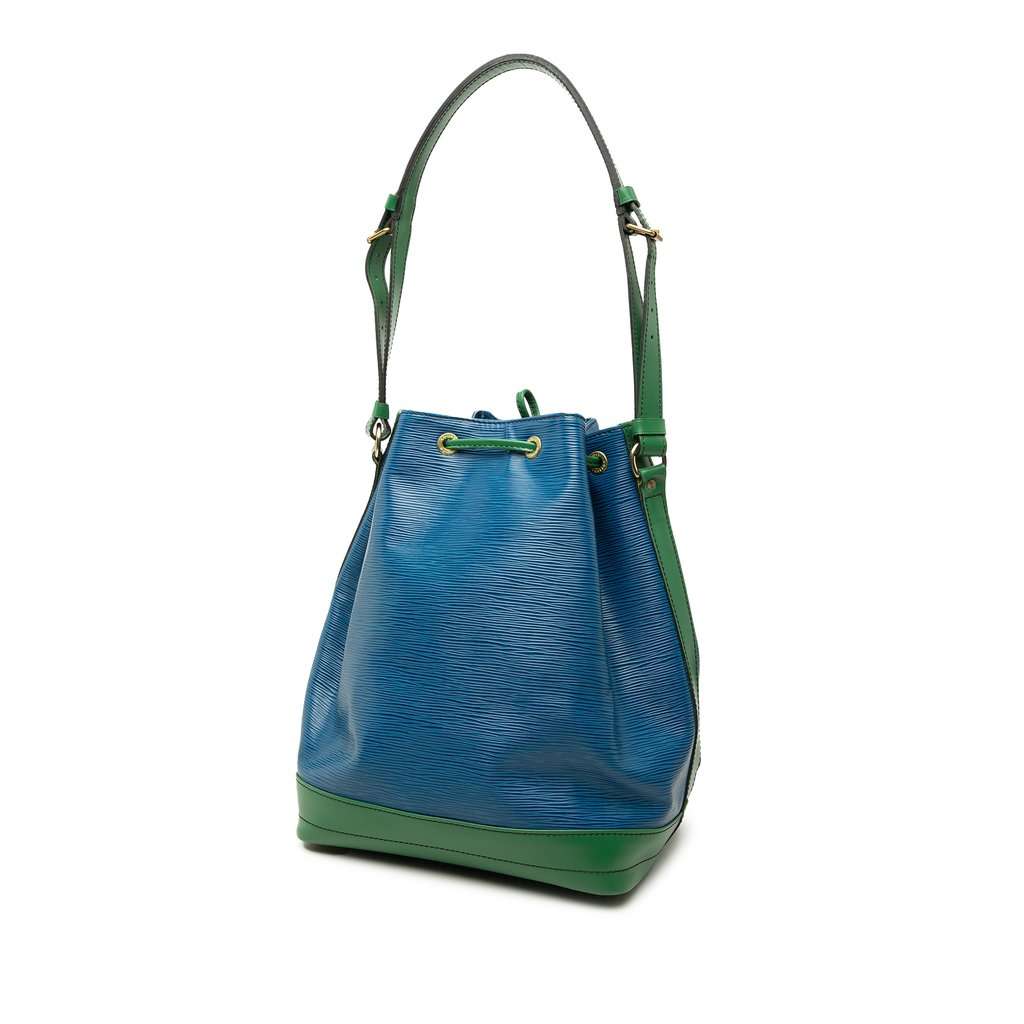 Louis Vuitton Epi Bicolor Noe GM Blue Leather Very good - Back View