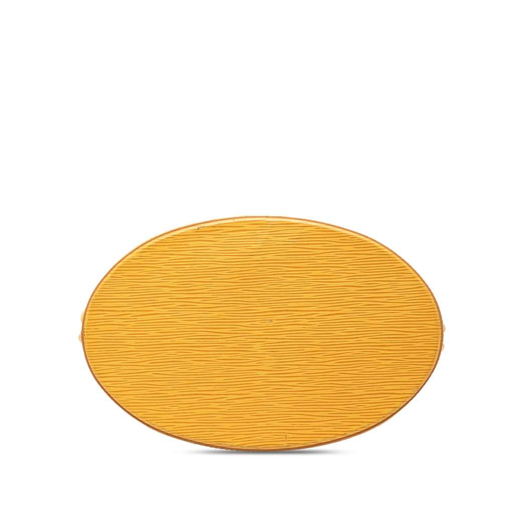 Louis Vuitton Epi Cluny Yellow Leather Very good condition - Inside View